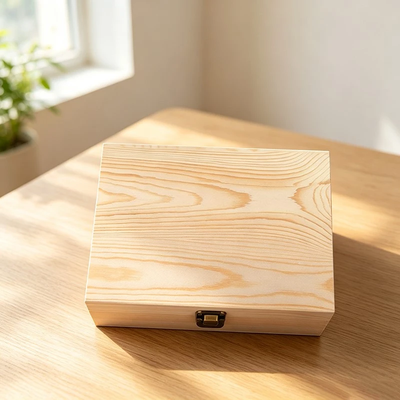 Pine-Wood-Flip-Top-Box-2 Pine-Wood-Flip-Top-Box-2